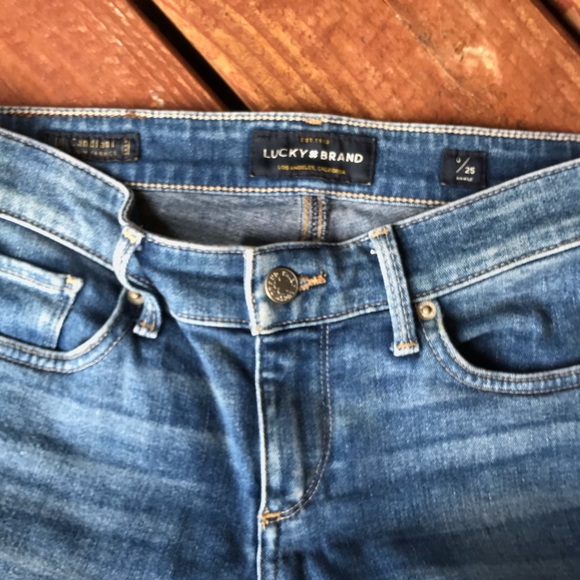 Lucky Brand skinny jeans 0/25 - Picture 4 of 12